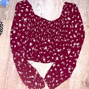 Red flower top!